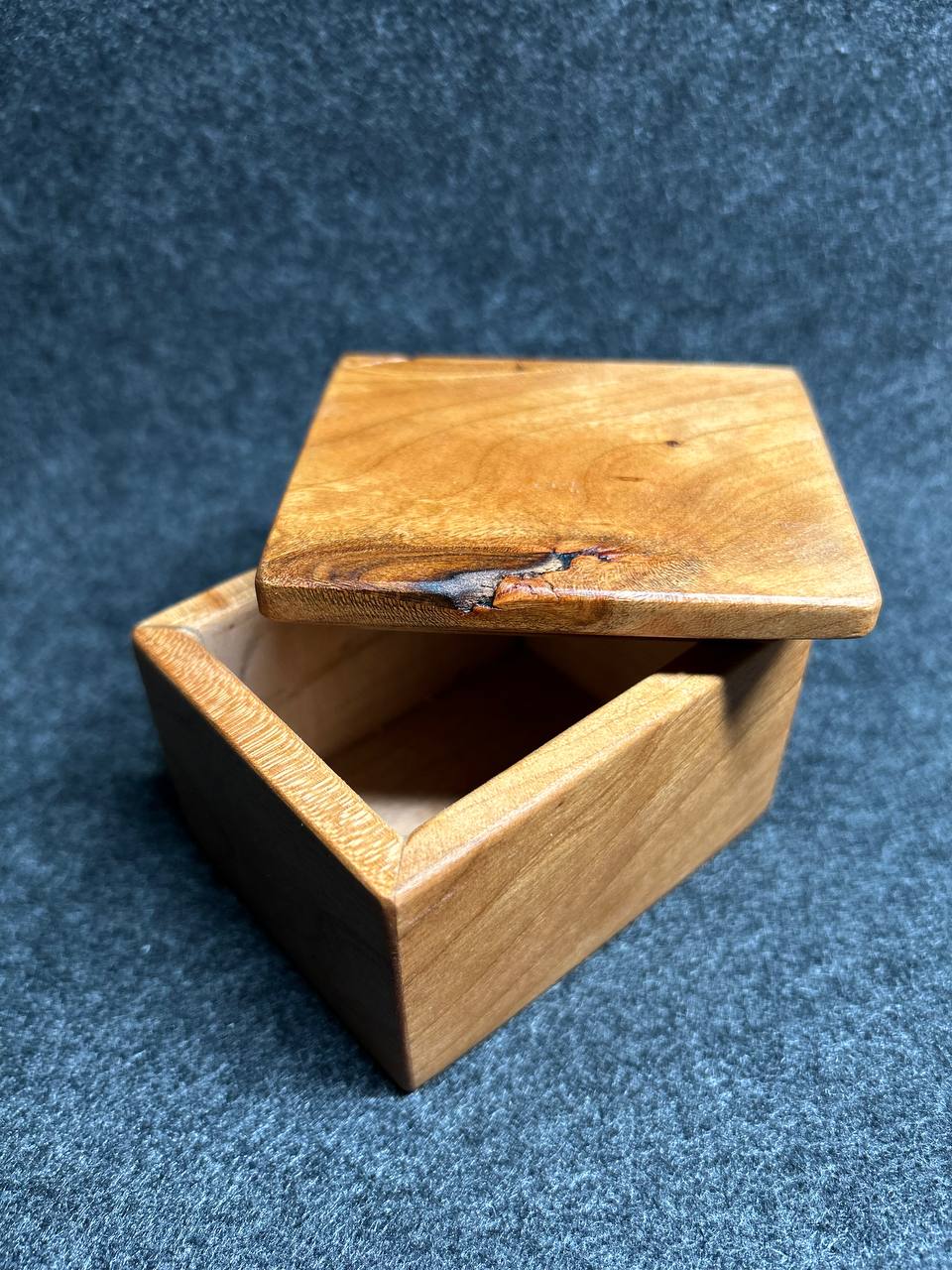 Salt Box Cherry Wood