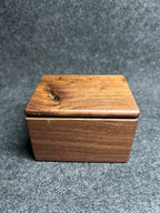 Salt Box Walnut Wood