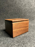 Salt Box Walnut Wood